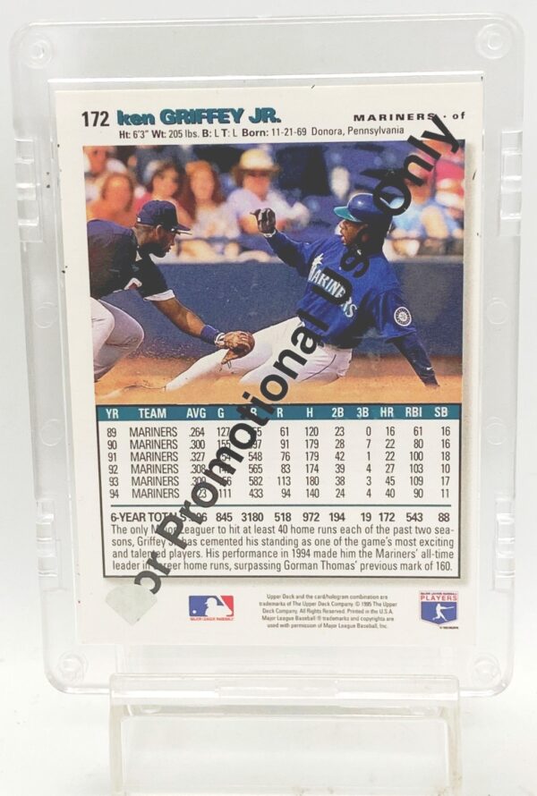1995 UD CC PROMO Ken Griffey Jr #172 (2)