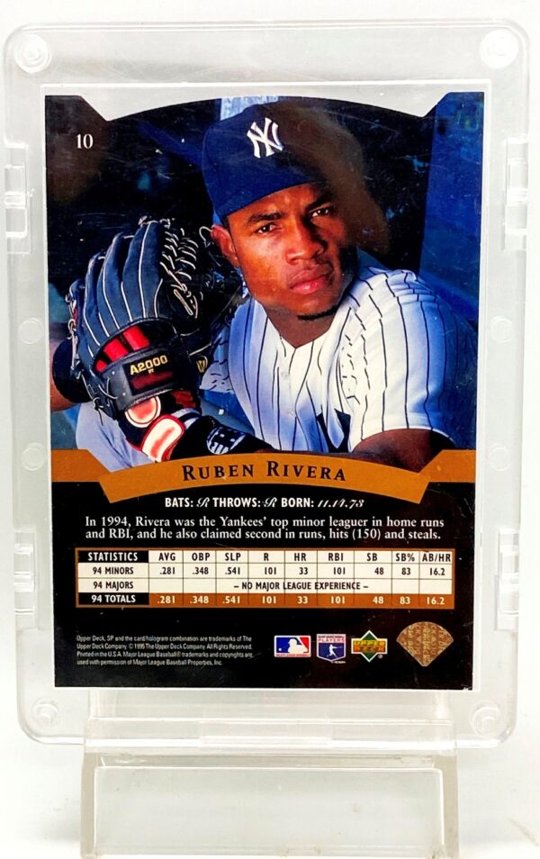 1995 UD SP PP Ruben Rivera RC#10 (2)