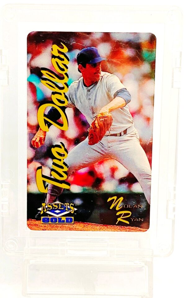 1995 Assets Gold Phone Card Nolan Ryan (1) 1995 Assets Gold $2 Phone Card Nolan Ryan (1)