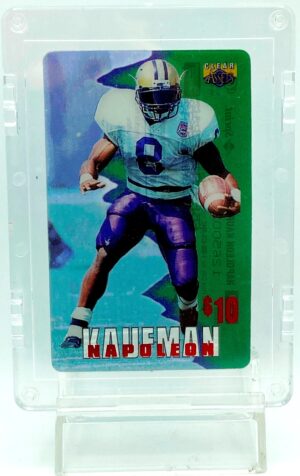 1996 Clear Assets $10 Napoleon Kaufman RC (1)