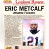 1996 Pacific Collection Eric Metcalf #7 (2) 1996 Pacific Collection Eric Metcalf #7 (2)