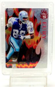1996 Topps Gilt Edge Michael Irvin #9 (1)