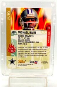 1996 Topps Gilt Edge Michael Irvin #9 (2)