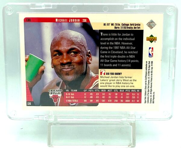 1997 UD CC Bulls Michael Jordan #CB7 (2)