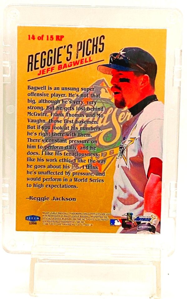 1998 Fleer SI Reggie's Jeff Bagwell #14RP (2)
