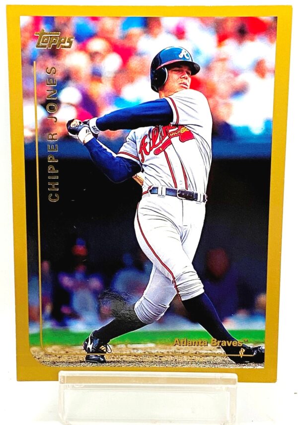 1999 Topps Gold Chipper Jones #6-8 (1)