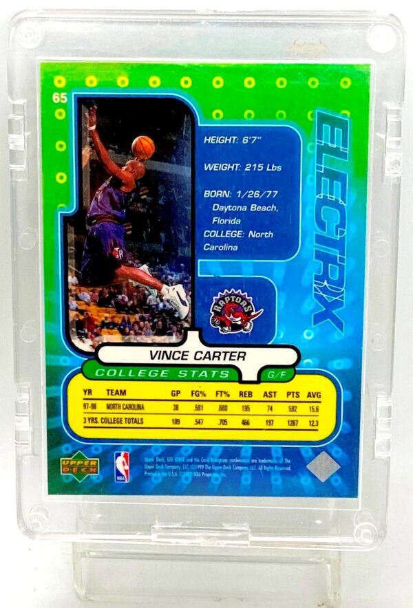 1999 UD Ionix '98 RC Vince Carter #65 (2) 1999 UD Ionix '98 RC Vince Carter #65 (2)