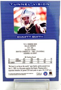 2000 TSC Tunnel Vision Emmitt Smith #TV4 (3)