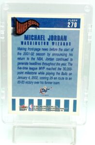 2002 Fleer BS Michael Jordan #270 (2)