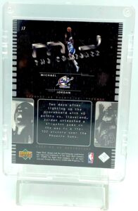 2002 UD Silver Comeback Michael Jordan #J7 (2)