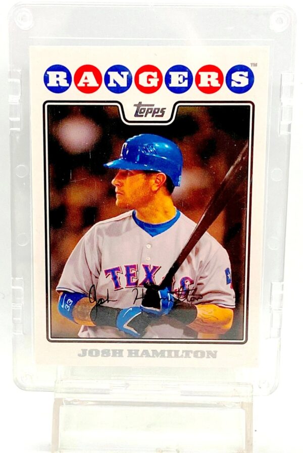 2008 Topps Josh Hamilton RC #439 (1)