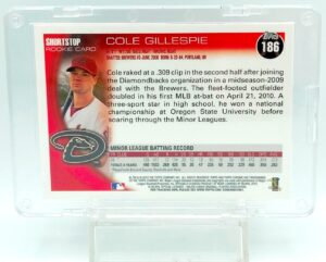 2010 Topps Chrome Cole Gillespie RC #186 (2)