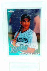 2010 Topps Chrome Mike Stanton RC #190 (1)