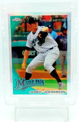 2010 Topps Chrome-R Josh Johnson #14 (1)