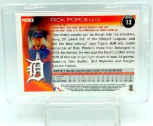 2010 Topps Chrome-R Rick Porcello #13 (B)