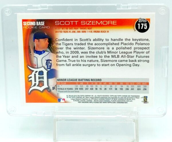 2010 Topps Chrome-R Scott Sizemore RC #175 (2) 2010 Topps Chrome-R Scott Sizemore RC #175 (2)