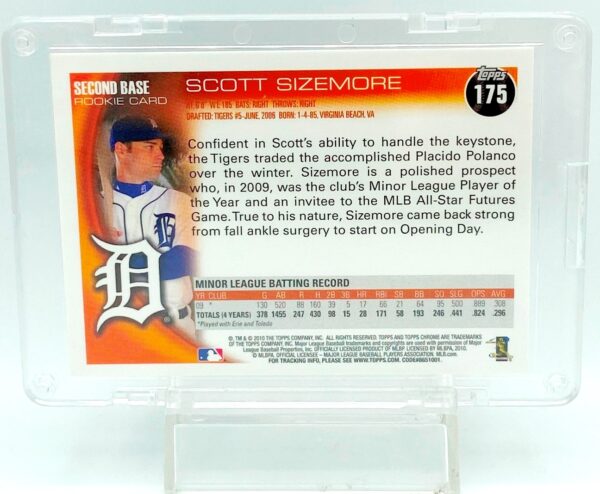 2010 Topps Chrome Scott Sizemore RC#175 (2)