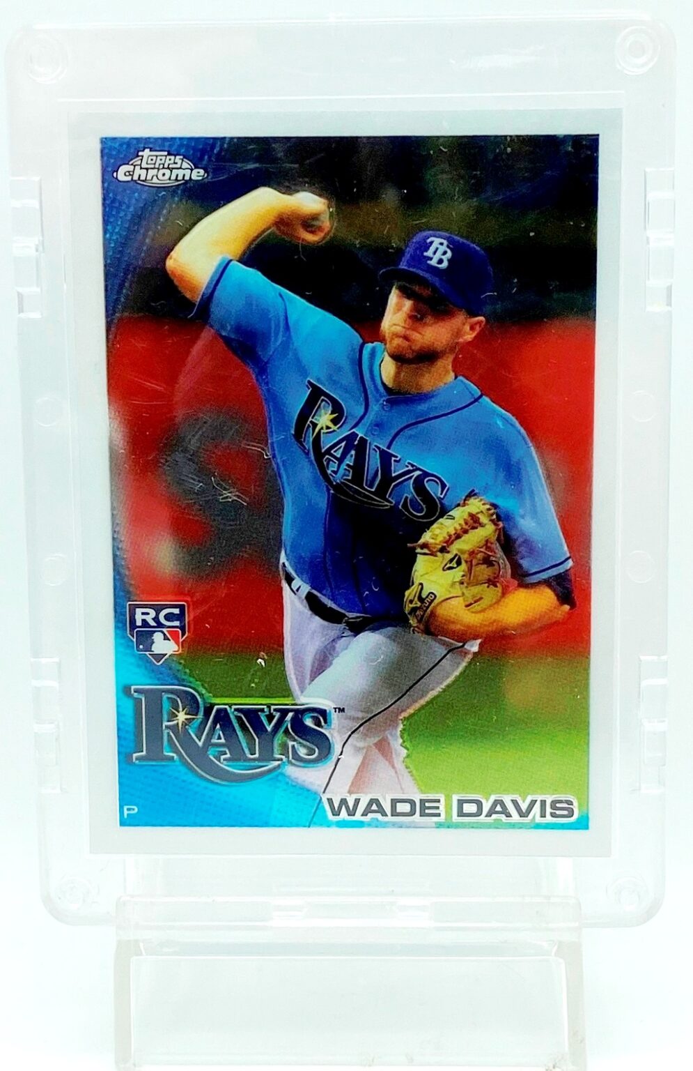 2010 Topps Chrome Wade Davis Rookie Card #220 Team: (Rays)