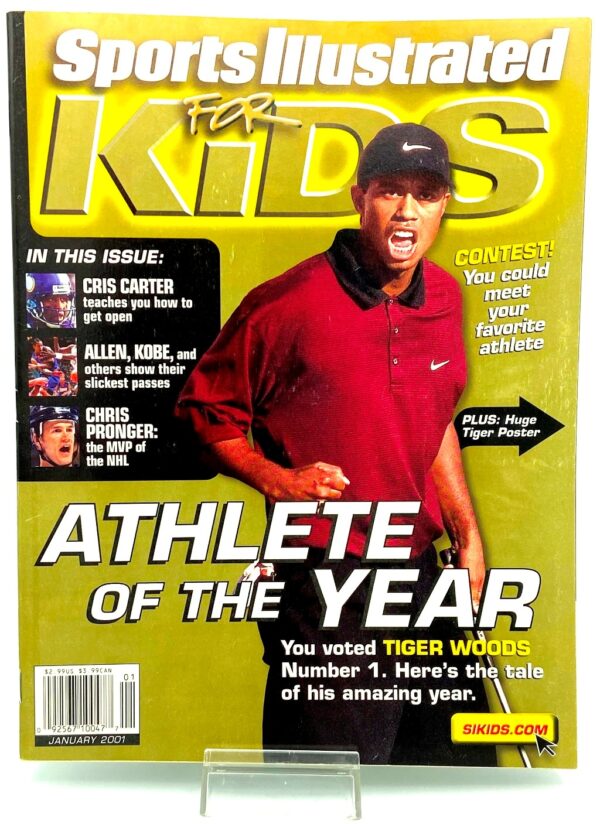 2001 SI Tiger Woods Athlete Of The Year (1)