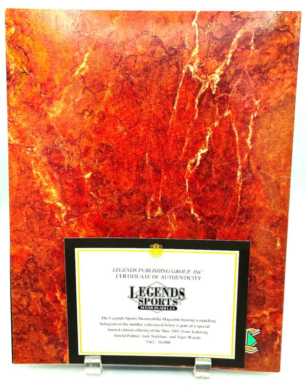 2001 Tiger Woods Master Legends (4A)