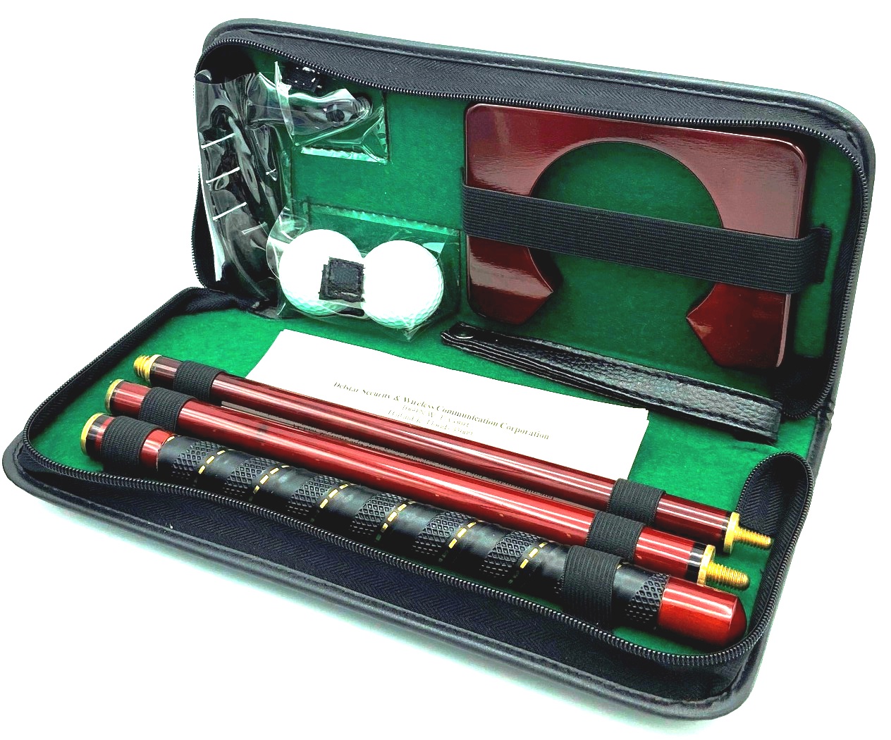 Vintage 2002 Delstar Executive Travel Putter Set Number 9921 (With