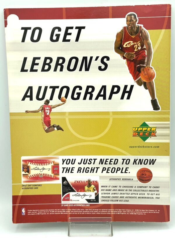 2003 Upper Deck LeBron James Slam Dunk RC (7)