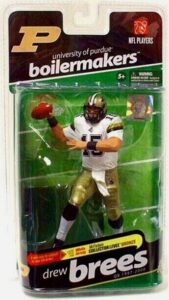2009 Drew Brees Purdue Boilermakers White Jersey Variant Chase-(01A)
