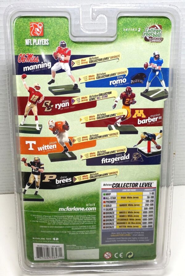 2009 Drew Brees Purdue Boilermakers White Jersey Variant Chase-(02)