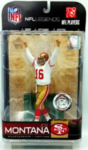 2009 McFarlane Legends Toy r Us Joe Montana  (1)