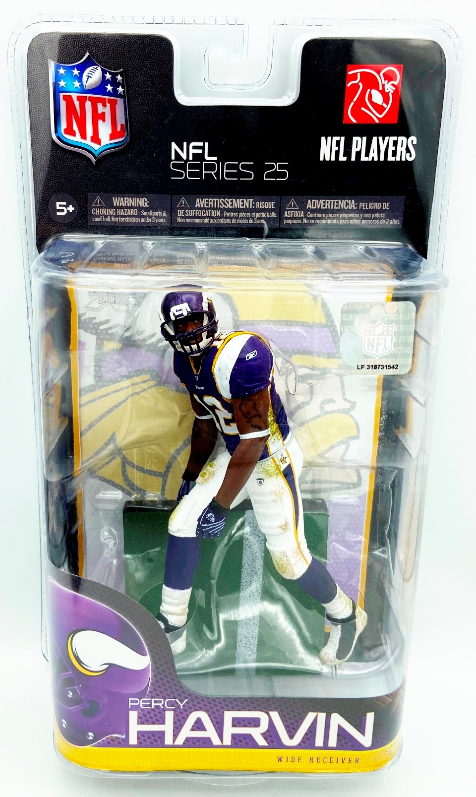 2010 McFarlane S-25 Percy Harvin Purple (1)
