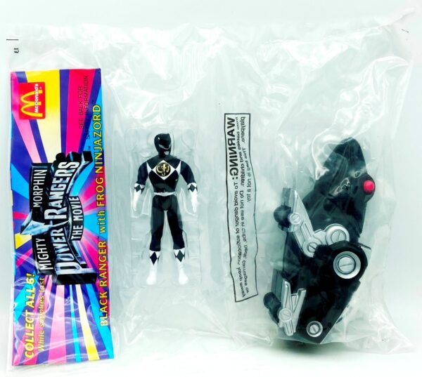 1995 McDonald Power Rangers The Movie Black Ranger (2)