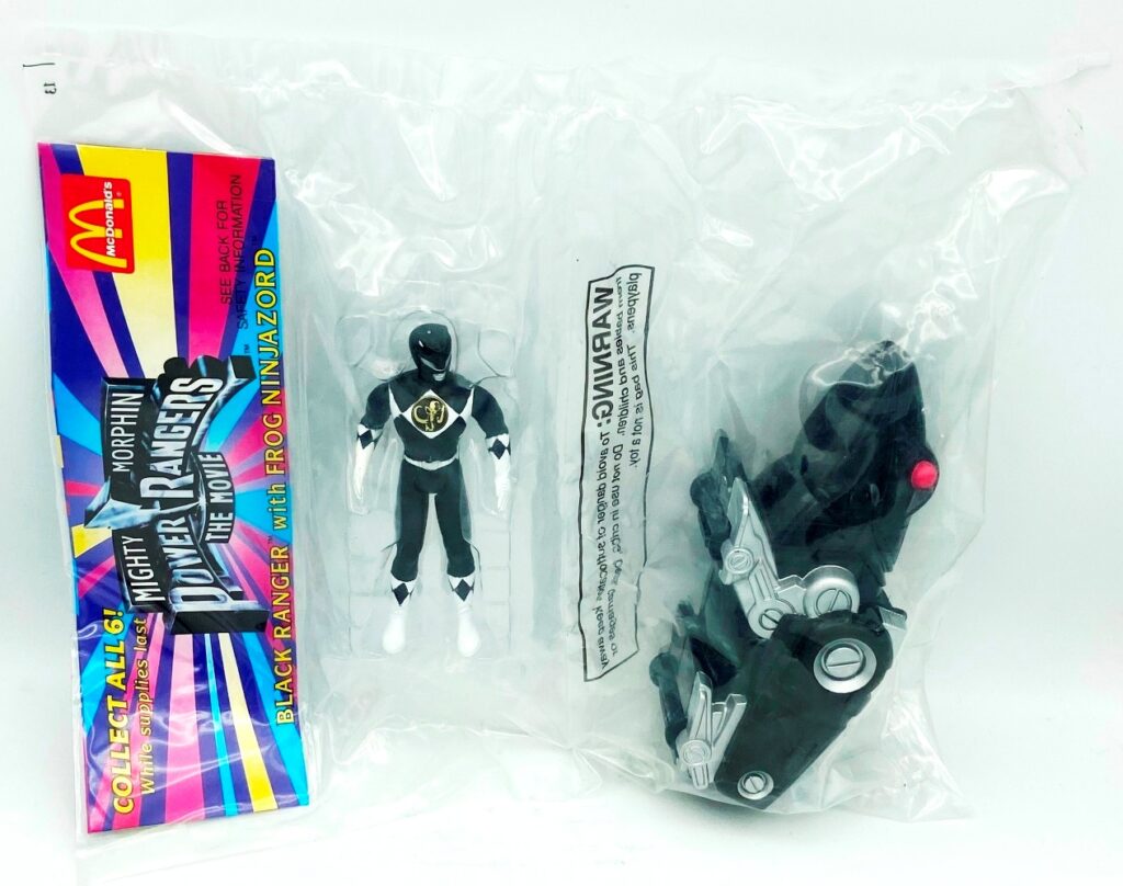 1995 McDonald Power Rangers The Movie Black Ranger (3)