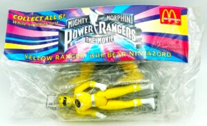 1995 McDonald Power Rangers The Movie Yellow Ranger (1)
