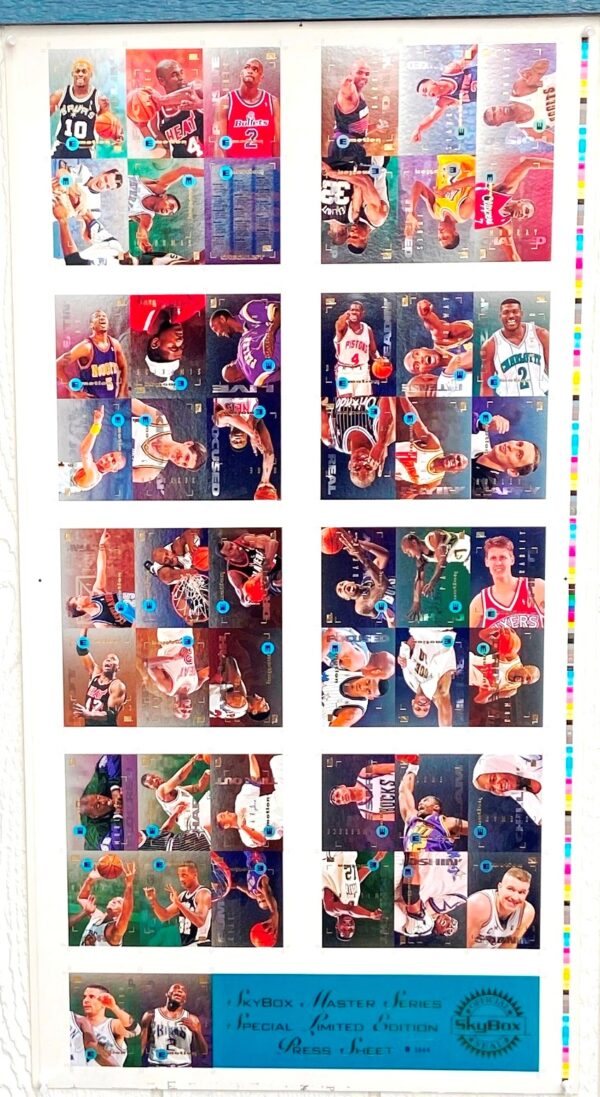 1995 Skybox MS LTD ED Press Sheet B-1644 (1)