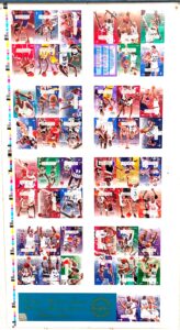 1995 Skybox MS LTD ED Press Sheet B-1644 (5)