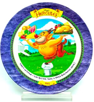 1997 McDonald Disney Hercules Phil Plate (1)