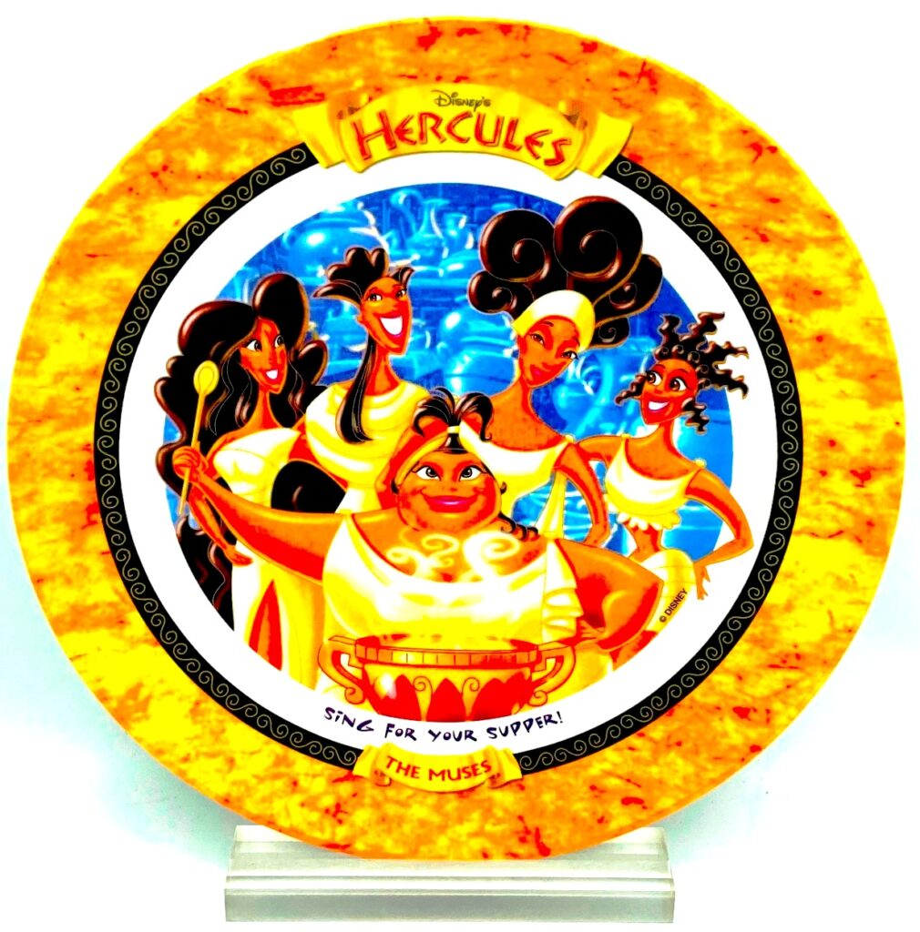 1997 McDonald Disney Hercules The Muses Plate (2)