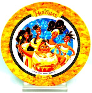 1997 McDonald Disney Hercules The Muses Plate (2)