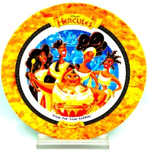 1997 McDonald Disney Hercules The Muses Plate (2)