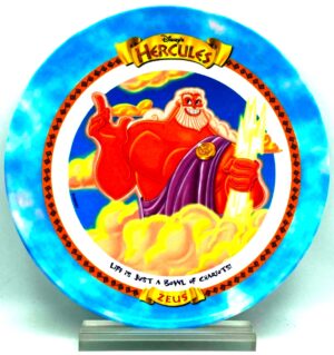 1997 McDonald Disney Hercules ZEUS Plate (1)