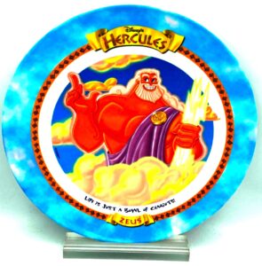 1997 McDonald Disney Hercules ZEUS Plate (2)