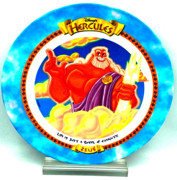 1997 McDonald Disney Hercules ZEUS Plate (2) 1997 McDonald Disney Hercules ZEUS Plate (2)