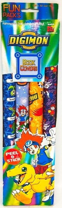 2000 Fox Kids Digimon Monsters Book Covers 1A