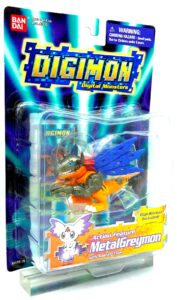 2001 DM Series-3 Error Card MetalGreymon #54 (3)