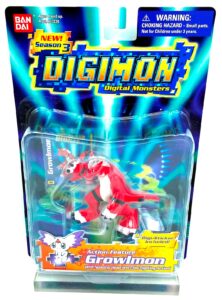 2001 Digimon Series-3 Growlmon #362 3pcs (2)
