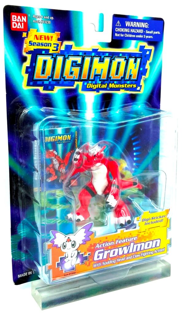 2001 Digimon Series-3 Growlmon #362 3pcs (3) 2001 Digimon Series-3 Growlmon #362 3pcs (3)