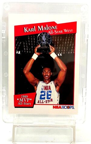 1991 NBA Hoops All-Star Karl Malone #X (1)