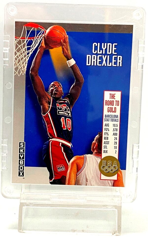 1992 Skybox USA Clyde Drexler #USA1 (1) 1992 Skybox USA Clyde Drexler #USA1 (1)