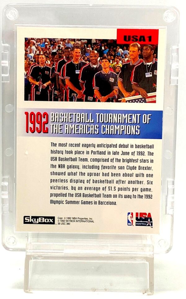1992 Skybox USA Clyde Drexler #USA1 (2) 1992 Skybox USA Clyde Drexler #USA1 (2)