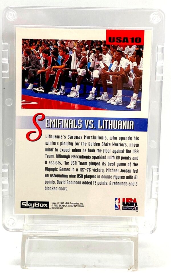 1992 Skybox USA David Robinson #USA10 (2) 1992 Skybox USA David Robinson #USA10 (2)